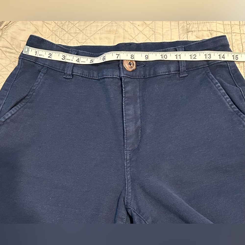 Style & Co Mid-Rise Dobby Twill Wide Leg Pants - Picture 9 of 12